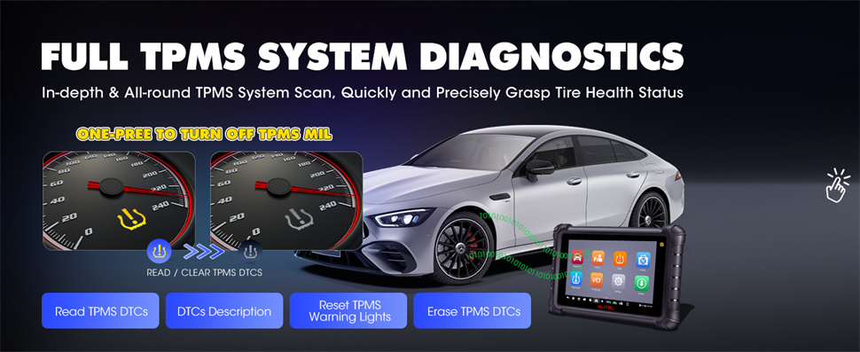 Autel Maxidas DS900TS DS900 - TS Беспроводная диагностика TPMS Расширенный код ECU OE Все системы диагностики 40 +