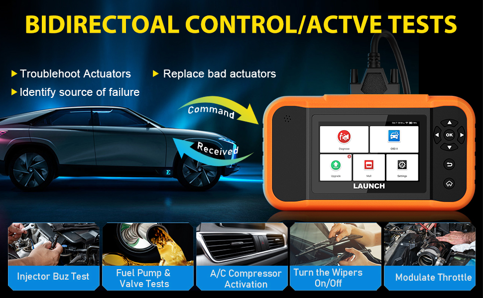 Компания Ford - General - Chrysler выпустила двухсторонний сканер для диагностики Creader Elite 2.0 FGC