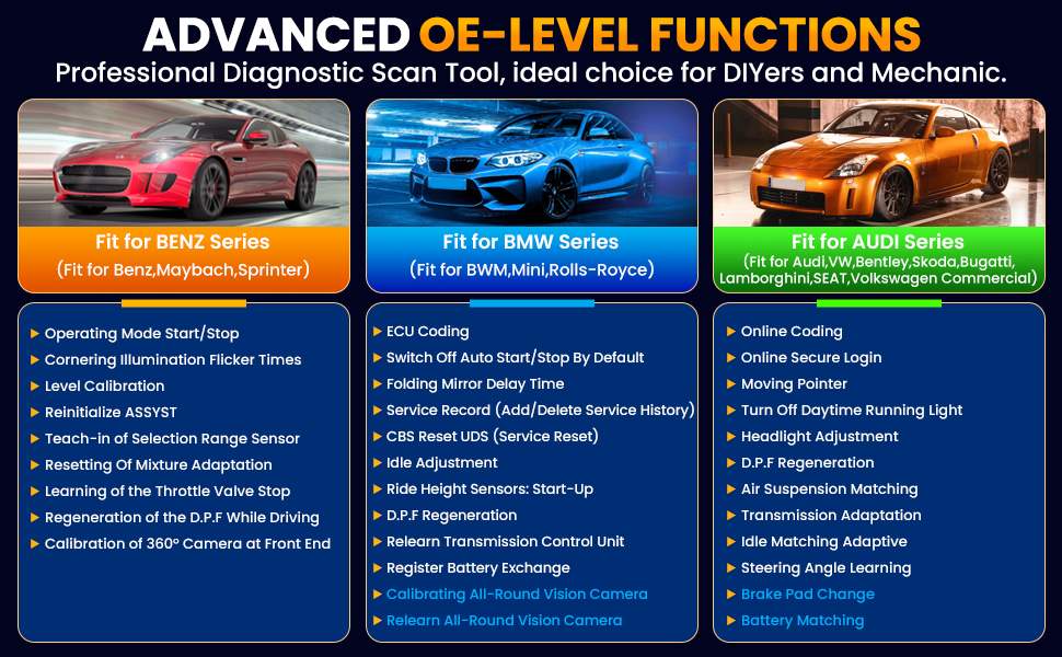 Выпущен Creader Elite 2.0 BBA OE - Level Общесистемная диагностика