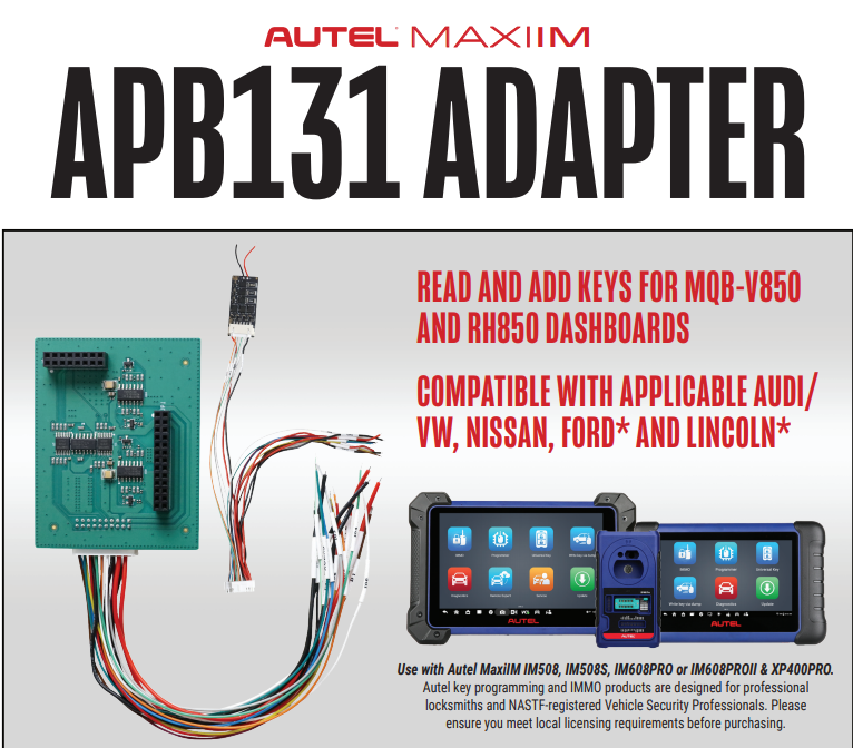 Адаптер Autel APB131 