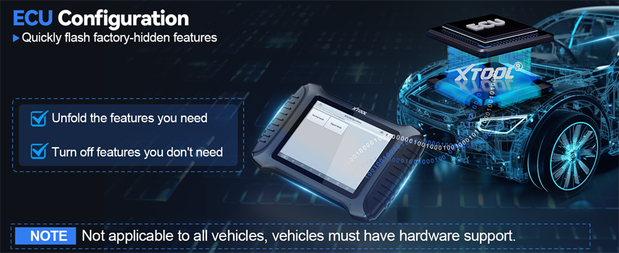 Диагностический сканер XTOOL InPlus IP900