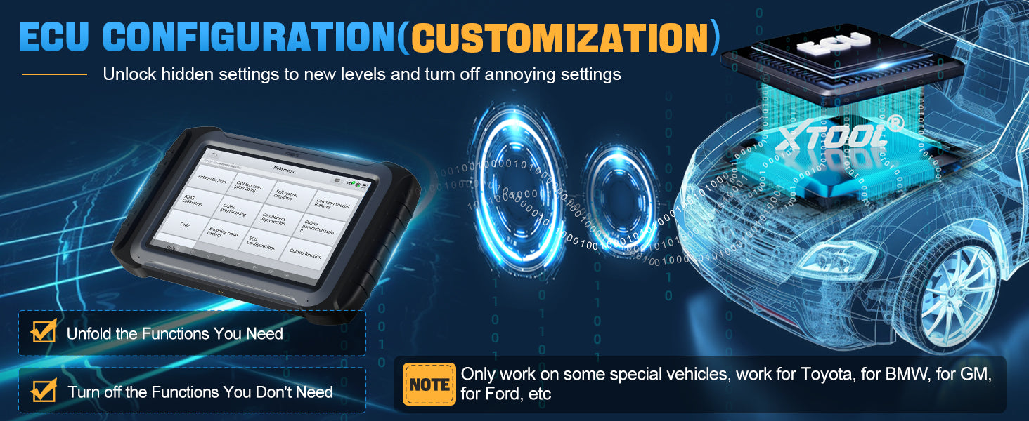 Беспроводная диагностика XTOOL InPlus IP919