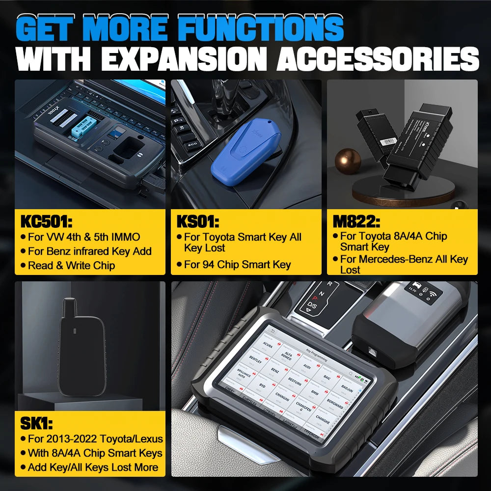 Беспроводная диагностика XTOOL InPlus IP919
