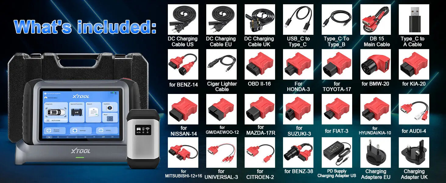 Беспроводная диагностика XTOOL InPlus IP919