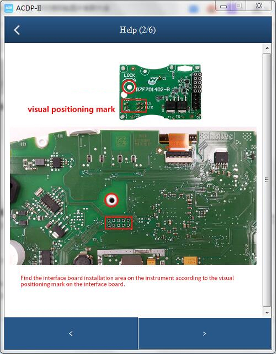 ACDP R7F701402 - B Интерфейсная панель Volkswagen Polo с модулем 34