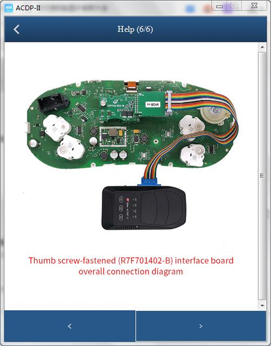 ACDP R7F701402 - B Интерфейсная панель Volkswagen Polo с модулем 34