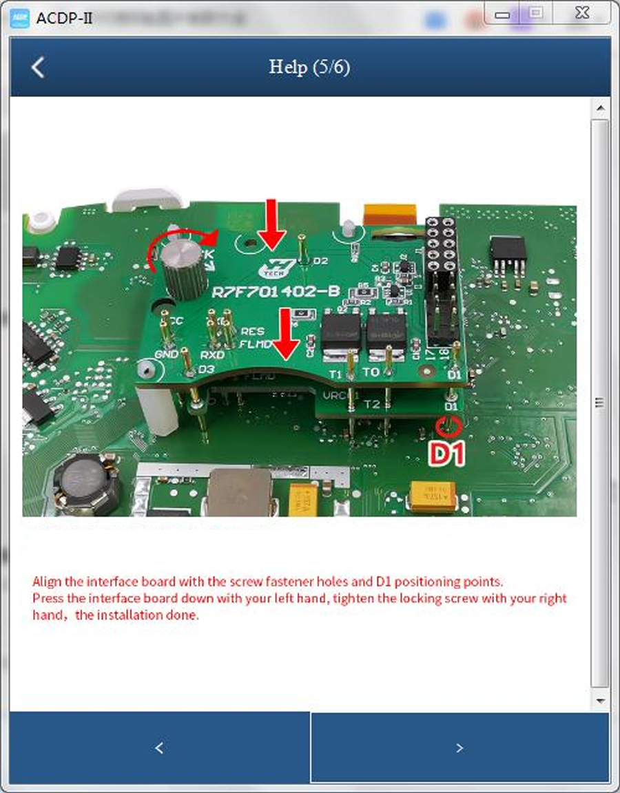 ACDP R7F701402 - B Интерфейсная панель Volkswagen Polo с модулем 34