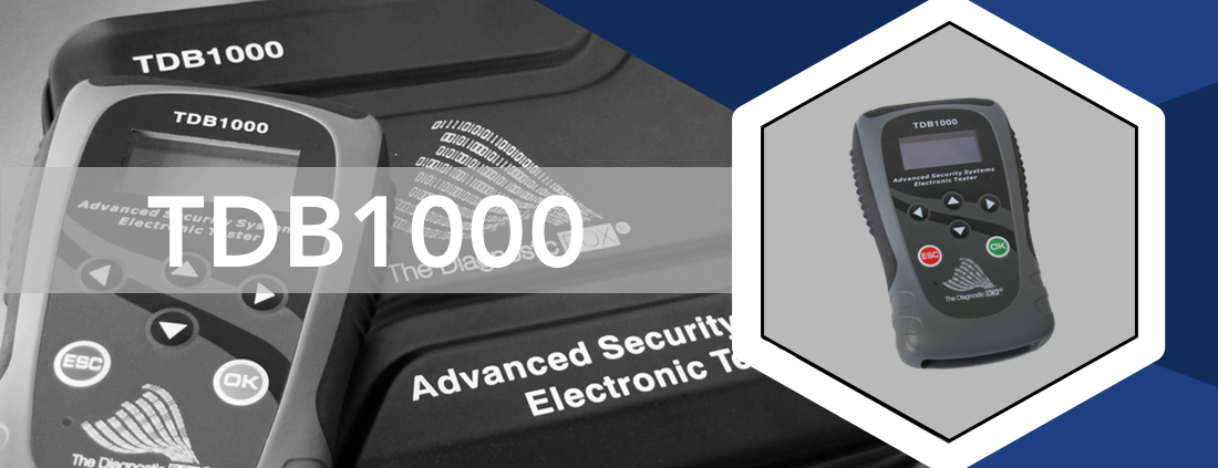 Электронный тестер усовершенствованной системы безопасности TDB1000 или « ASSET»