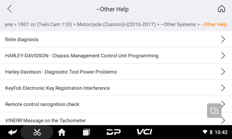 Инструмент диагностики мотоциклов Obdstar iScan Harley 