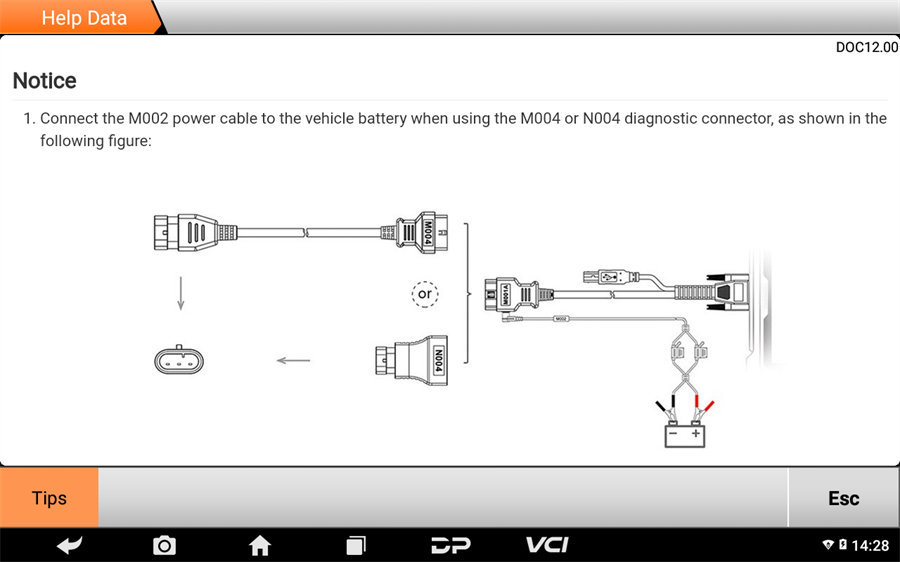 Сканер мотоциклов Obdstar Motomaster