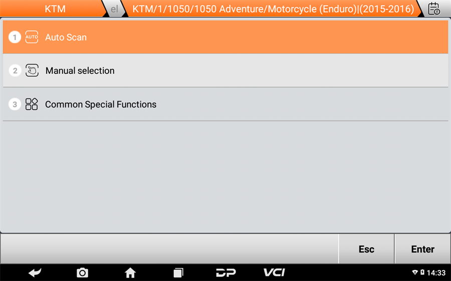 Сканер мотоциклов Obdstar Motomaster