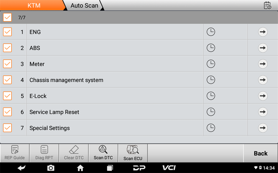 Сканер мотоциклов Obdstar Motomaster