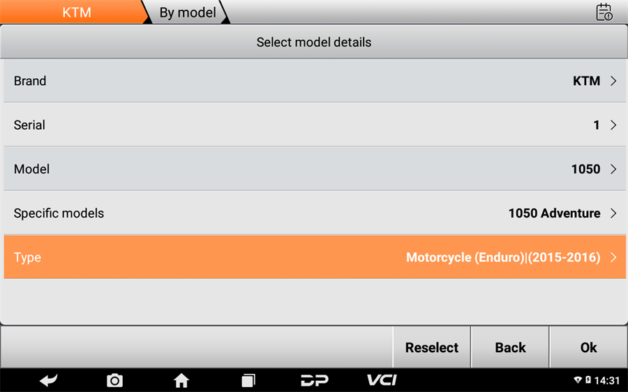 Сканер мотоциклов Obdstar Motomaster