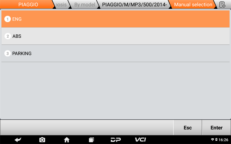 Сканер мотоциклов Obdstar Motomaster