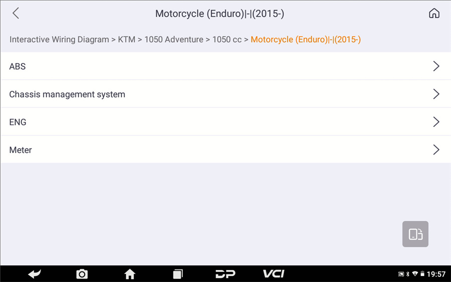 Сканер мотоциклов Obdstar Motomaster