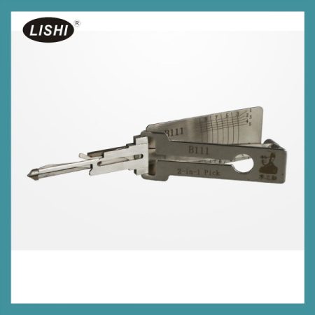 LISHI B111 (GM37W) для автоматического подбора и декодера Hummer 2 в 1
