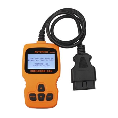 AUTOPHIX OM123 OBD2 EOBD CAN Устройство считывания кода для портативных двигателей