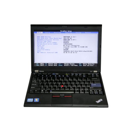 Lenovo X220 I5 CPU 1.8GHz WIFI With 4GB Memory Support Install BENZ/BMW Software HDD