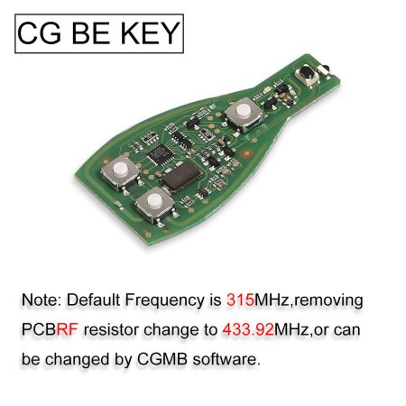 Оригинальный CGDI MB Be Key V1.3 поддерживает все Mercedes - Till FBS3 315 МГц / 433 МГц, чтобы получить 1 бесплатный токен для CGDI MB