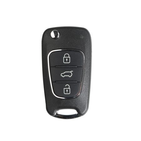 Xhorse XKHY02EN Кабельный ключ дистанционного управления Hyundai Flip 3 Кнопки на английском языке 5 шт. / партия