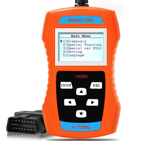 Читатель V506M поддерживает TP - CAN и новый протокол UDS