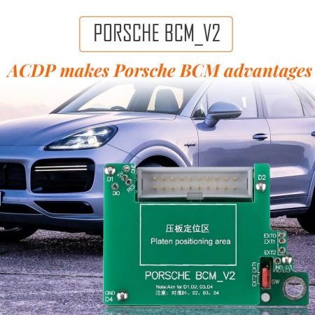 Мини - ACDP ACDP - 2 модуль 10, лицензия Porsche BCM Key Programme A900 поддерживает добавление ключей и все ключи, потерянные в 2010 - 2018 годах
