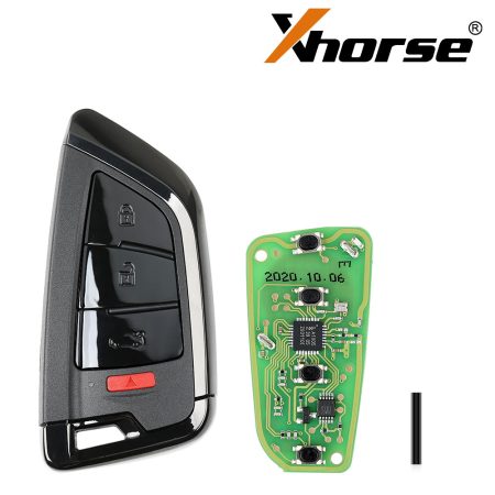 Xhorse XSKF21EN VVDI Памятный нож 4 BTN 5 шт. / партия