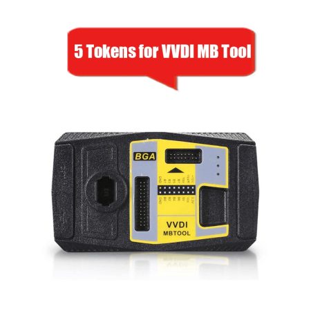 Пять токенов для вычисления пароля VVDI MB Tool Benz