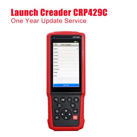 Запуск годового обновления Creader CRP429C / CRP909E / CRP909