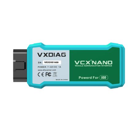 Версия VXDIAG VCX NANO