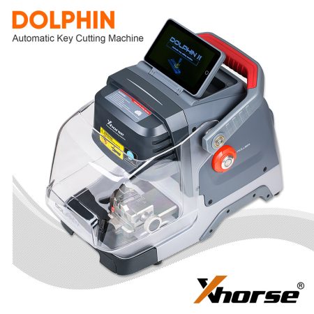 Портативный автомат для резки ключей Xhorse Dolphin II XP - 005L XP005L с регулируемым экраном и встроенной батареей