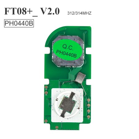 Lonsdor FT08 PH0440B FT08 - H0440C 312 / 314 Mhz Умный ключ Toyota PCB Частота переключения