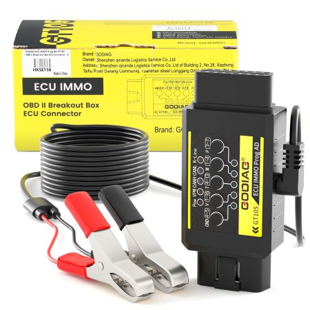 Подключатель GODIAG GT105 OBD II OBD ECU IMMO Prog AD