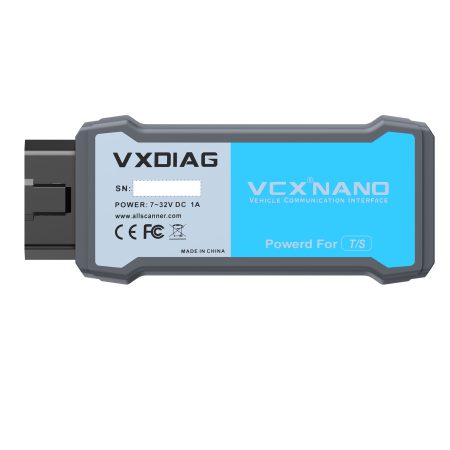 Поддержка VXDiag VCX Nano для Toyota Techstream V18.00.08 совместима с SAE J2534 до 2023 года