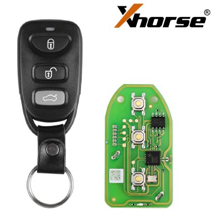 Xhorse XKHY01EN Кабельный ключ дистанционного управления Hyundai 3 + 1 Кнопка английская версия 5 шт. / партия