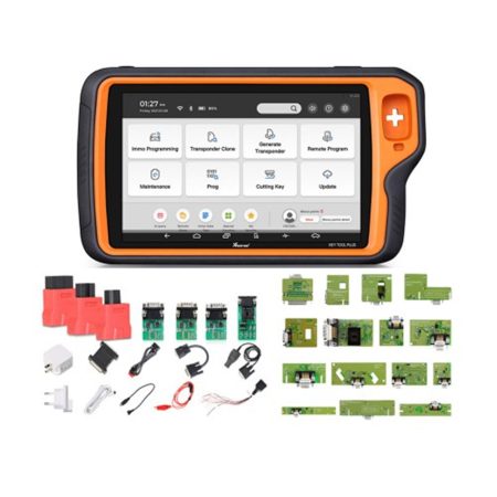 Беспварочный адаптер Xhorse VVDI Key Tool Plus Pad Plus и кабель Полный комплект XDNPP0CH 16 бесплатных однолетних неограниченных МБ и ID48 96 - битных токенов