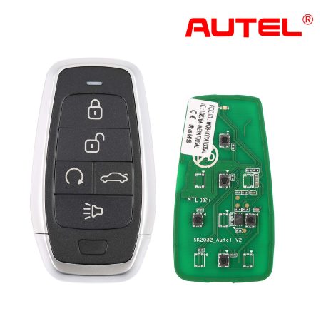 AUTEL IKEYAT005BL 5 Кнопки Универсальный интеллектуальный ключ 5 шт. / партия