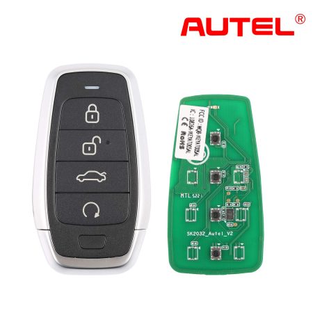 AUTEL IKEYAT004EL 4 Кнопки Универсальный интеллектуальный ключ 5 шт. / партия