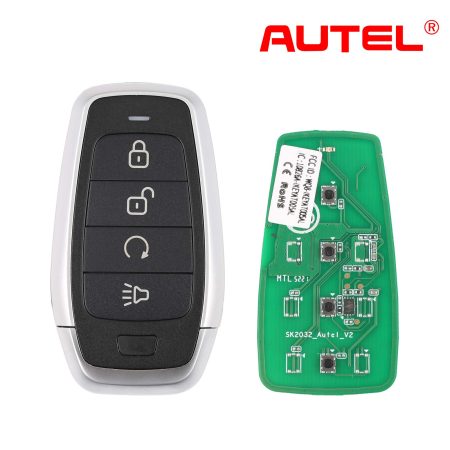 AUTEL IKEYAT004BL 4 кнопки Универсальный интеллектуальный ключ 5 шт. / партия