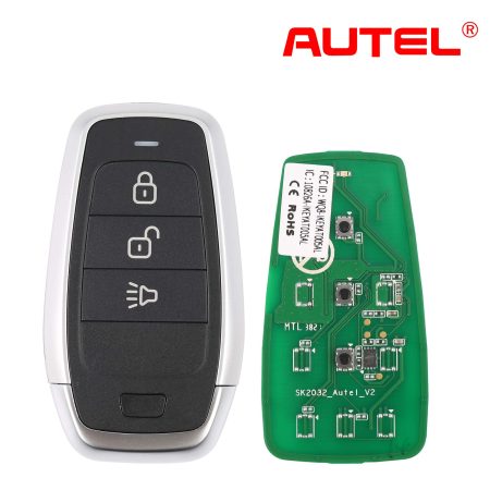 AUTEL IKEYAT003AL 3 Кнопки Универсальный интеллектуальный ключ 5 шт. / партия
