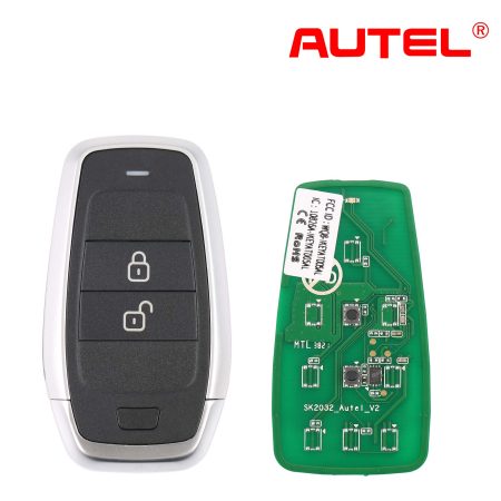 AUTEL IKEYAT002AL 2 Кнопки Универсальный интеллектуальный ключ 5 шт. / партия