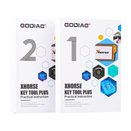 2025 GODIAG Key Tool Plus Practical Instruction 1&2 Two Books for Locksmith and Vehicle Maintenance Engineer