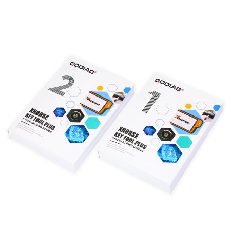 2025 GODIAG Key Tool Plus Practical Instruction 1&2 Two Books for Locksmith and Vehicle Maintenance Engineer
