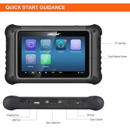 [Single Software] OBDSTAR DC706 ECU Tool for Car and Motorcycle ECM/ TCM/ BODY ECU Cloning by OBD or Bench mode