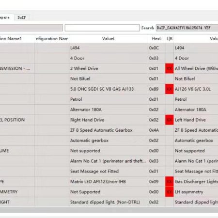 [ONLINE ACTIVATION] CCF Doctor Editor 3.2.1 for 2017-2022 JLR Jaguar via OBD2 No Need Shipping Work for ENET Cable