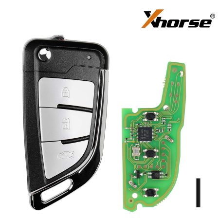 Новый Xhorse XSKFF1EN Универсальный дистанционно управляемый складной ключ 5 шт. / партия
