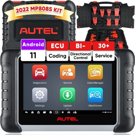 В комплекте Autel MaxiPRO MP808S с полным адаптером OBD1 добавлен FCA AutoAuth для работы с MaxiVideo MV108