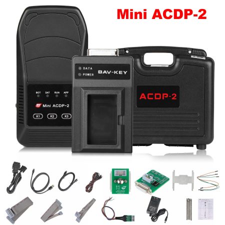 Yanhua ACDP - 2 BMW Полный комплект компонентов, модуль 1 / 2 / 3 / 4 / 7 / 8 / 11 + BMW Key Programming Кластерная коррекция Лицензия Бесплатный доступ к рабочему столу B48 / N20 / N55 / B38