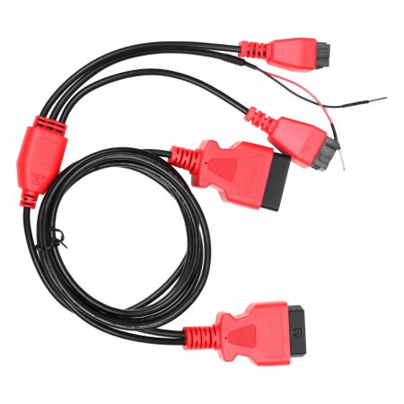 Кабельный адаптер для разъема XTOOL FCA 12 + 8 для Chrysler, совместимый с X100Pad3 A80Pro A80Pro Master EZ400Pro D7 D8 D9 D9Pro