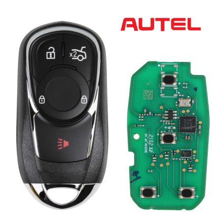 AUTEL IKEYOL004AL 4 кнопки 315 / 433 МГц Независимые универсальные интеллектуальные ключи 5 / партия